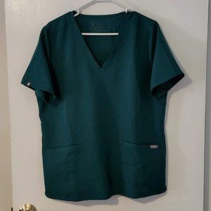 Figs Hunter Green Casma - Large